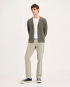 Front view of model wearing Pure Cashmere Ultimate Chinos, Slim Fit.