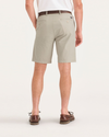 Back view of model wearing Sahara Khaki Men's Supreme Flex Modern Chino Short.