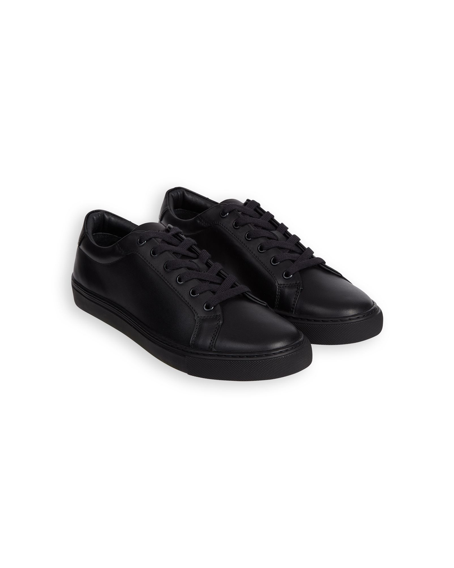 View of  Black Unisex Luccas Sneaker.