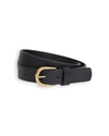 View of  Black Women's Refined Classic Belt.