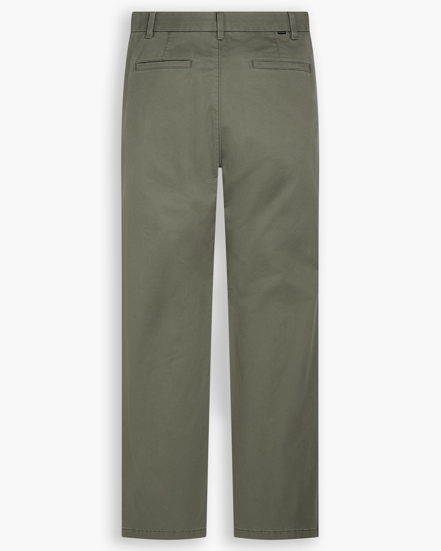 View of model wearing Camo Blake Chino Pants, High Straight.