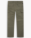 View of model wearing Camo Cargo Pants, Straight Fit.