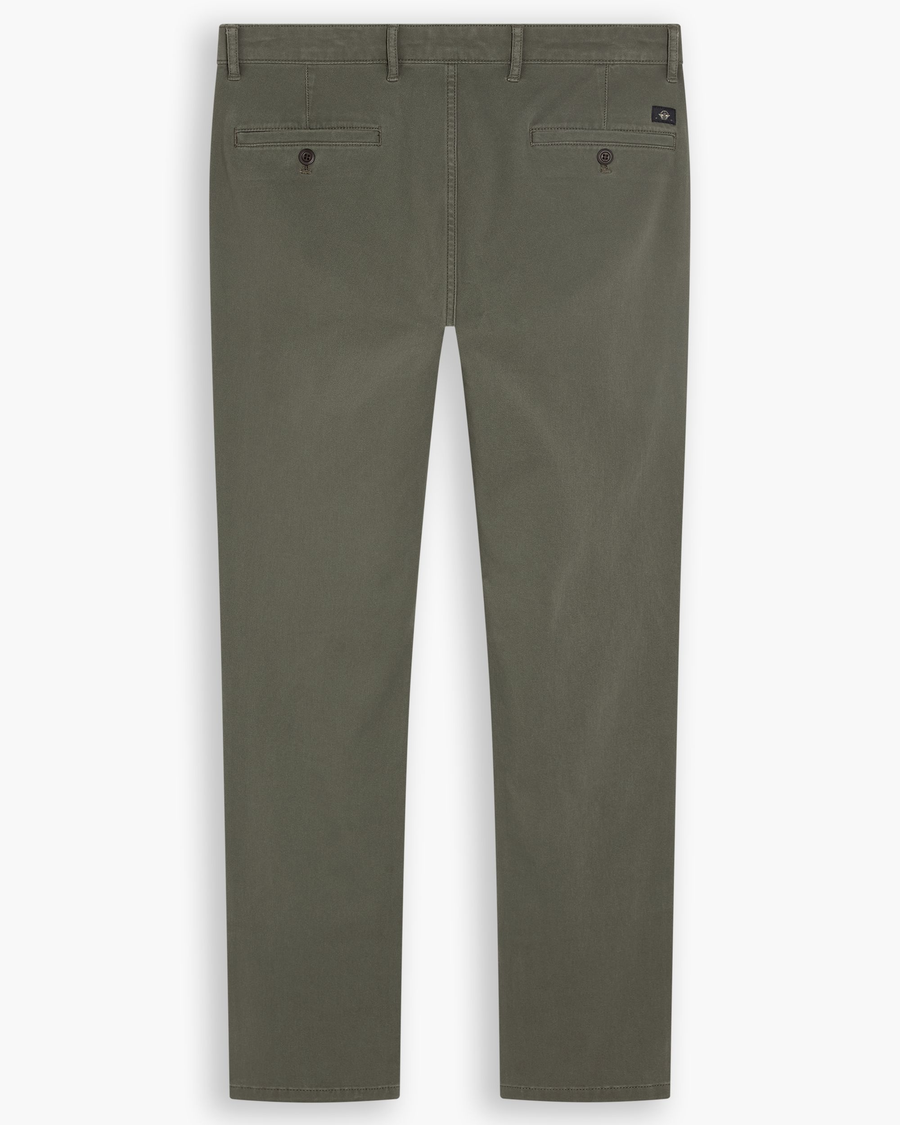 View of model wearing Camo Essential Chino Pants, Skinny Fit.