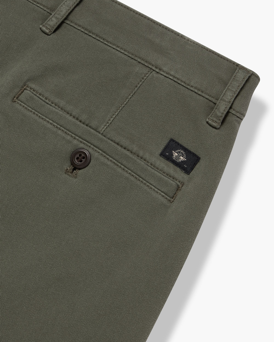 View of model wearing Camo Essential Chino Pants, Skinny Fit.