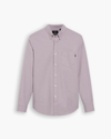 View of model wearing Cecil Toadstool Cut Oxford Shirt, Slim Fit.
