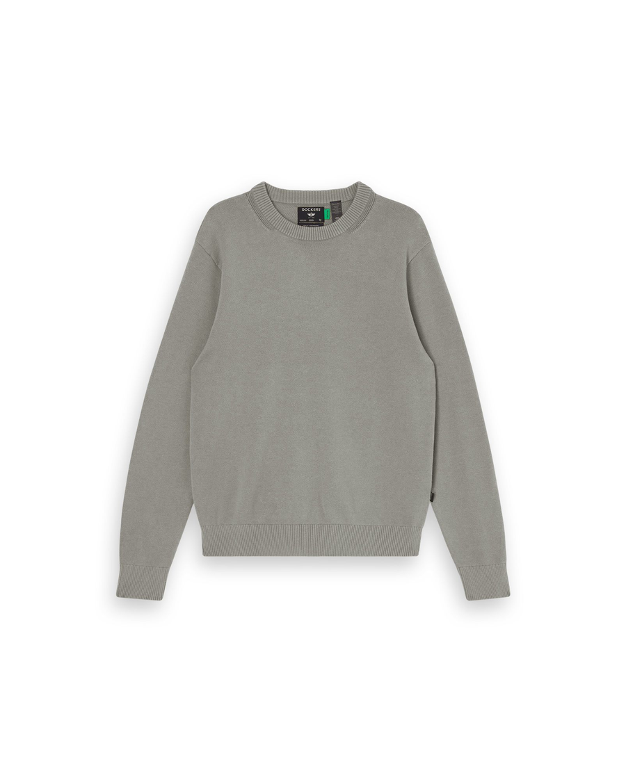 Front view of model wearing Chimera Crewneck Sweater,  Regular Fit.