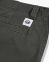 View of model wearing Chimera Eighty-Six Alpha Chino Pants, Loose Fit.