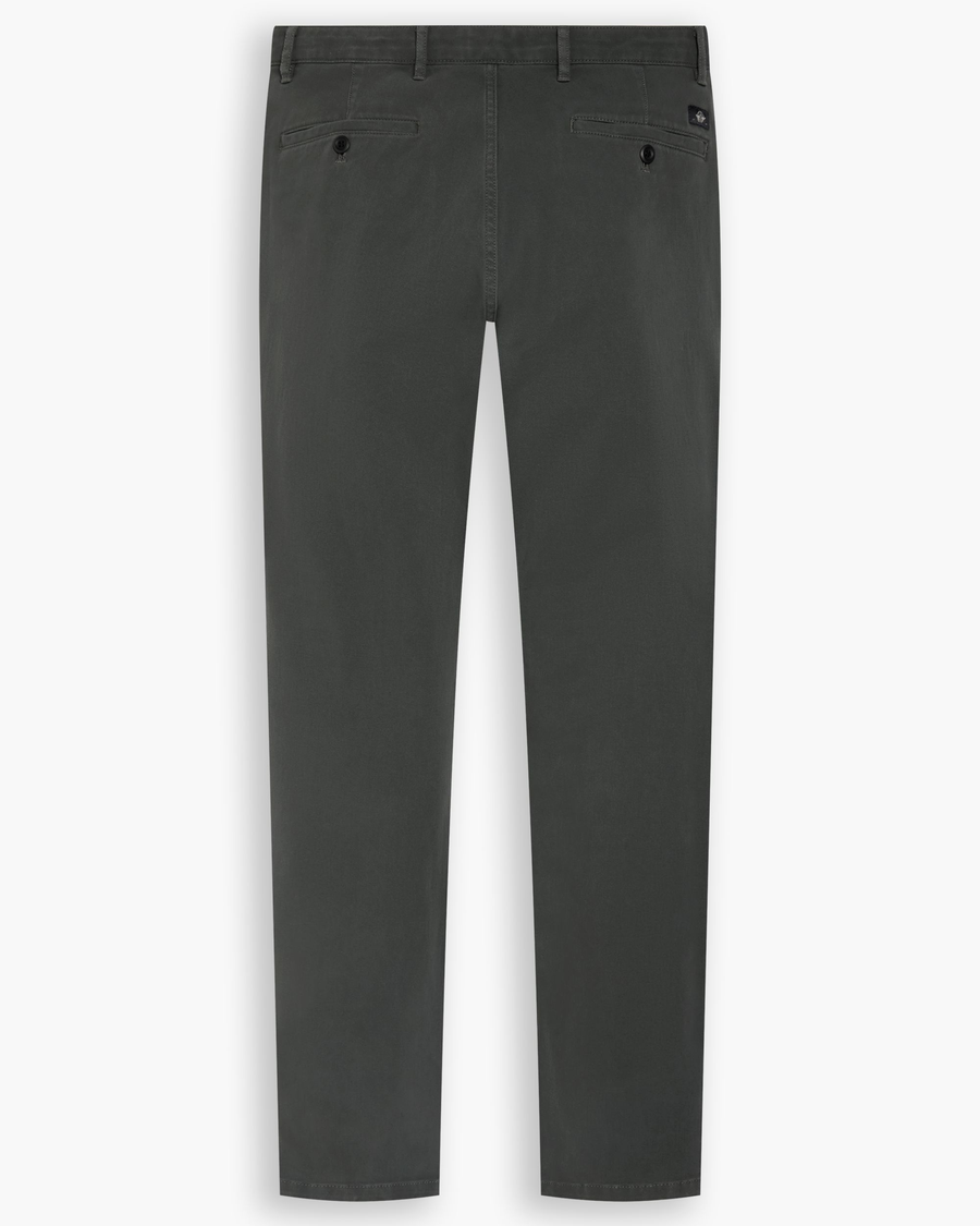 View of model wearing Chimera Essential Chino Pants, Slim Fit.