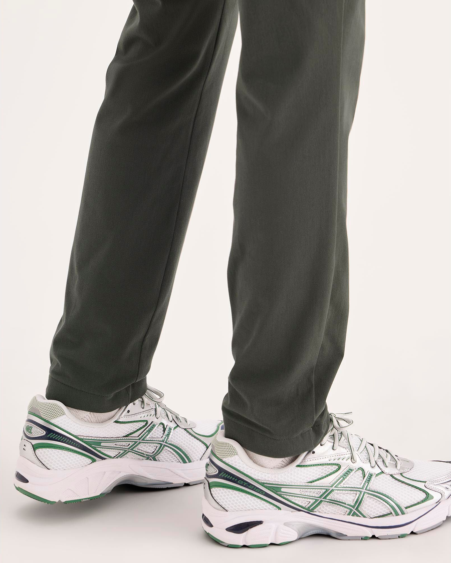 View of model wearing Chimera Go Activeflex Chino, Skinny Fit.