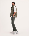 View of model wearing Chimera Go Activeflex Chino, Skinny Fit.