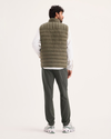 Back view of model wearing Chimera Go Activeflex Chino, Skinny Fit.