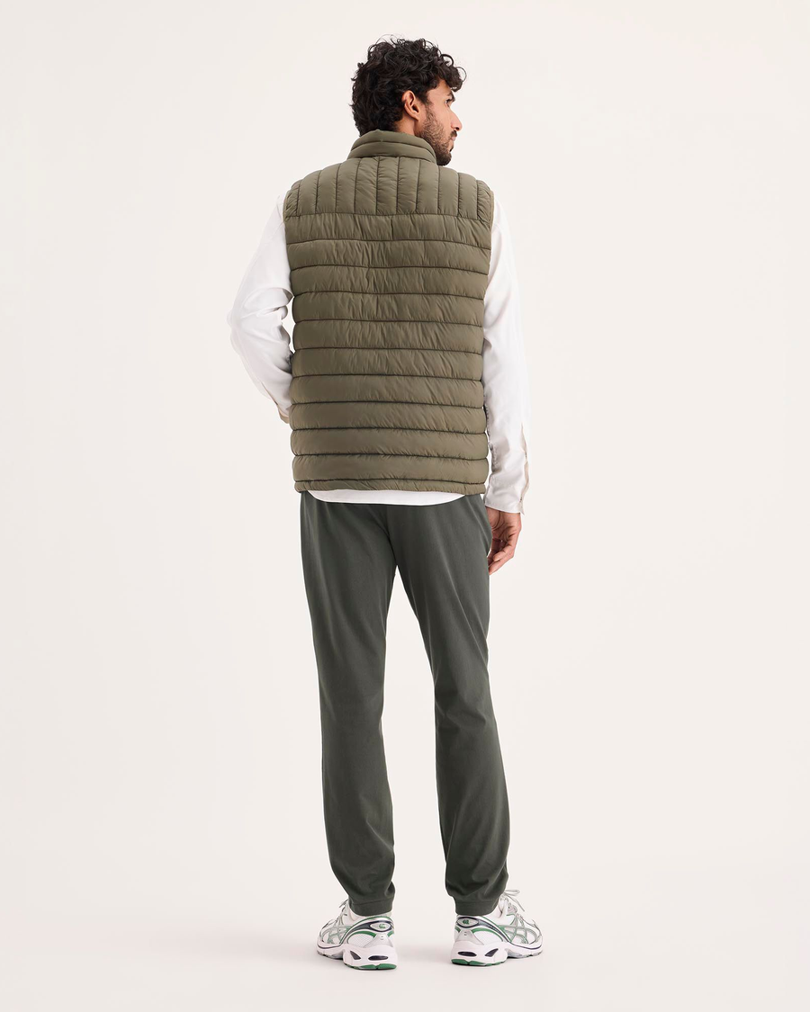 Back view of model wearing Chimera Go Activeflex Chino, Skinny Fit.