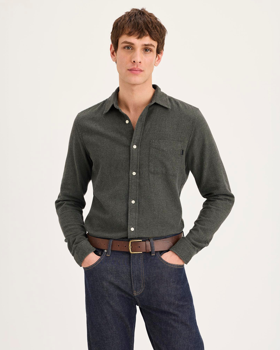 Front view of model wearing Chimera Original Shirt, Slim Fit.