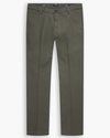View of model wearing Chimera Signature Iron Free Khakis, Slim Fit with Stain Defender®.