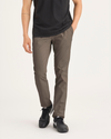 Front view of model wearing Chocolate Chip Original Chino Pants, Skinny Fit.