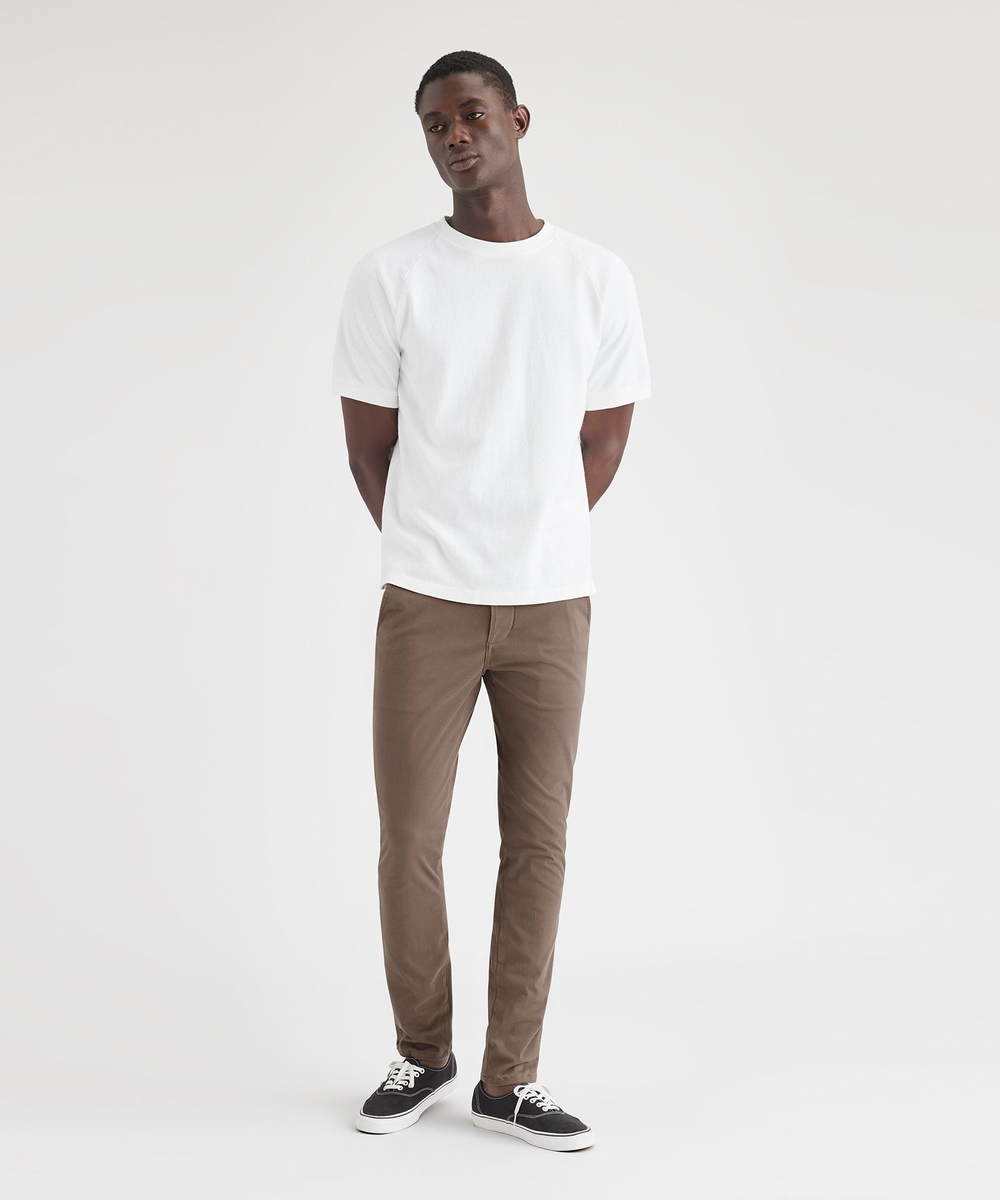 Men's Skinny Fit Supreme Flex Alpha Khaki Pants