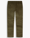 View of model wearing Dark Moss Ultimate Chino Pants with Smart 360 Flex™, Slim Fit.