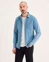 Front view of model wearing Draft Breeze Original Shirt, Slim Fit.