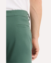 View of model wearing Duck Green Go Activeflex Chino, Skinny Fit.