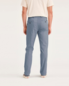 Back view of model wearing Folkstone Gray Original Chino Pants, Slim Fit.