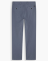 View of model wearing Folkstone Gray Smart 360 Knit Chino Pants, Skinny Fit.