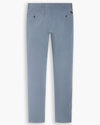 View of model wearing Folkstone Grey Essential Chino Pants, Skinny Fit.