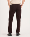 Back view of model wearing Hammond Mole Heather Crafted Khaki Pants, Slim Fit.