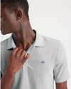 View of model wearing High Rise Men's Slim Fit Original Polo Shirt.