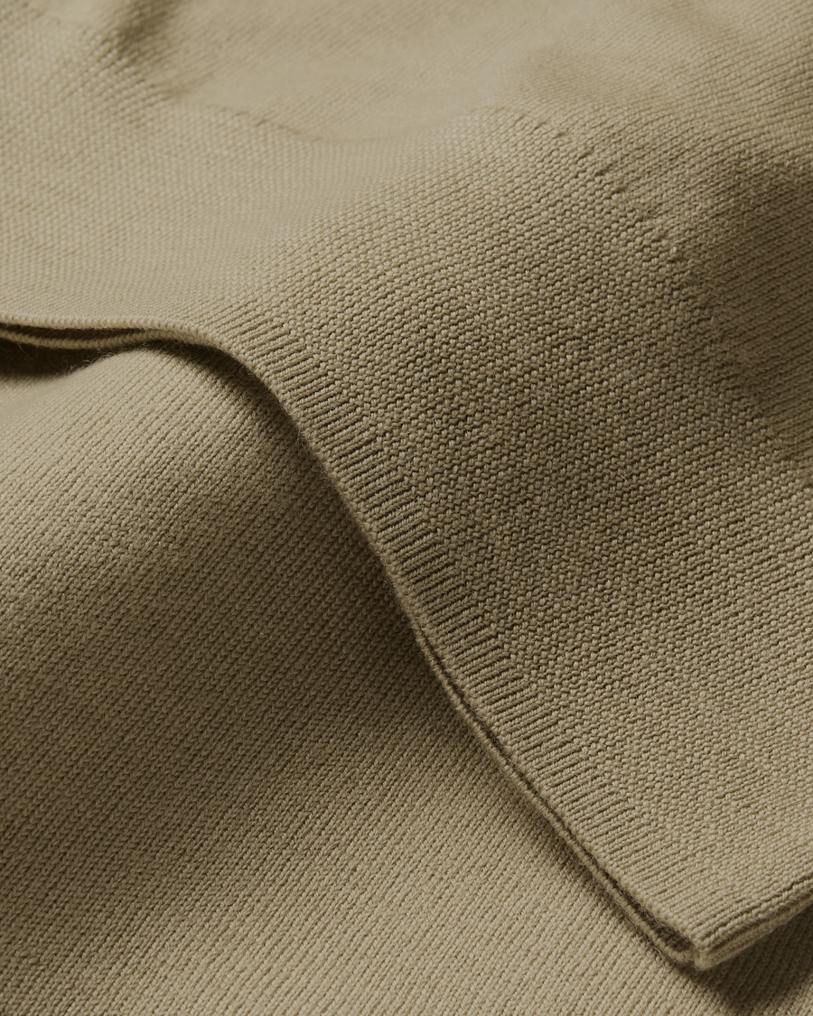 View of model wearing Lemon Pepper Crewneck Sweater, Regular Fit.