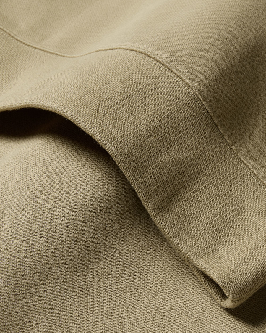 View of model wearing Lemon Pepper Crewneck Sweatshirt,  Regular Fit.
