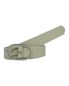 Front view of  Lint Women's Casual Suede Belt.