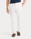 Front view of model wearing Lucent White Original Chino Pants, Slim Fit.