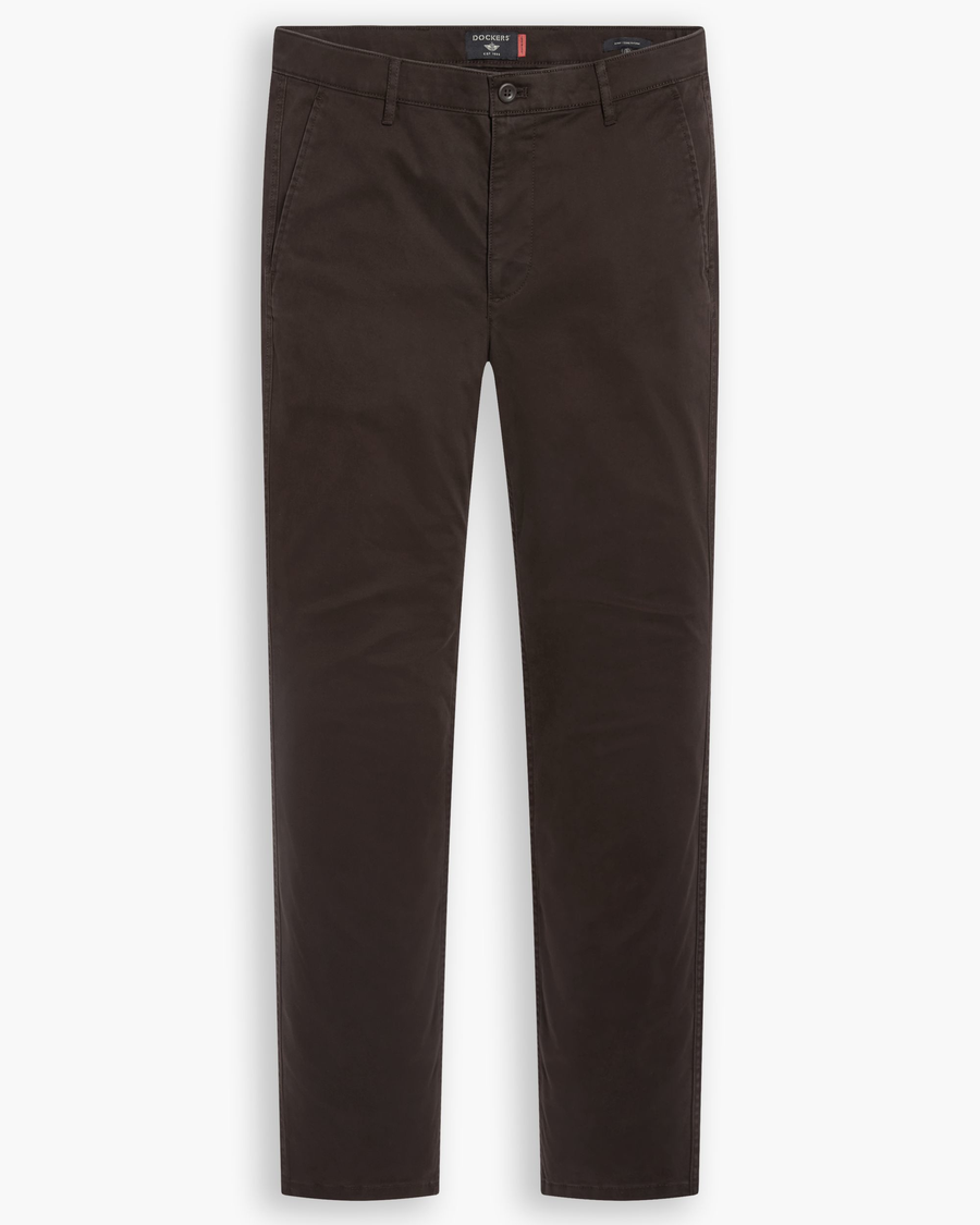 View of model wearing Mole Essential Chino Pants, Skinny Fit.