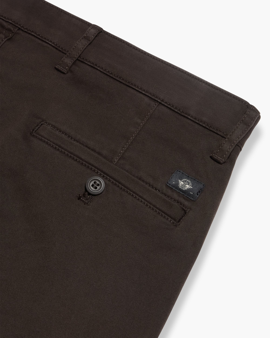 View of model wearing Mole Essential Chino Pants, Skinny Fit.