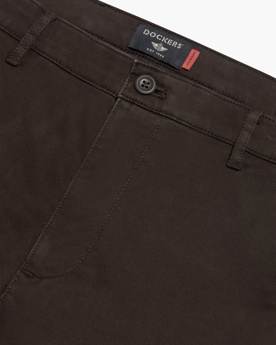 View of model wearing Mole Essential Chino Pants, Skinny Fit.
