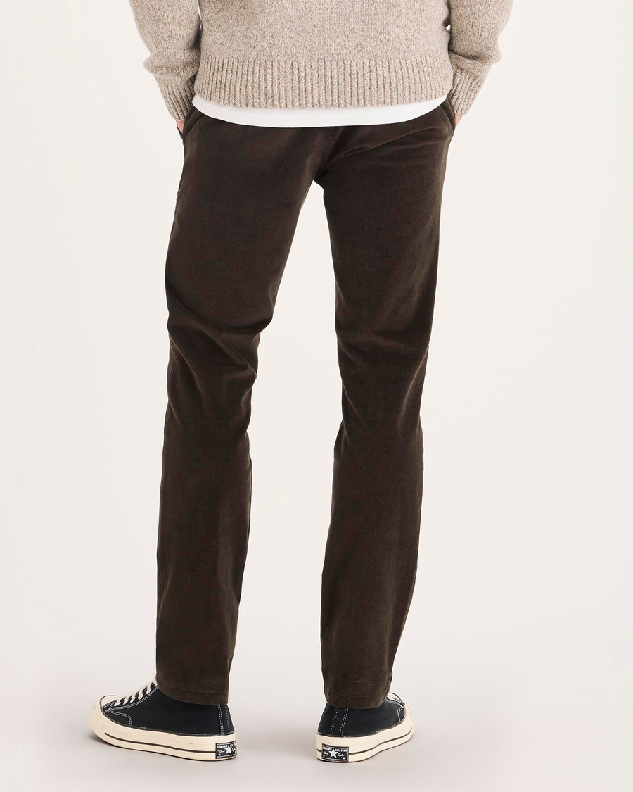 Back view of model wearing Mole Ultimate Chino Pants with Smart 360 Flex™, Skinny Fit.