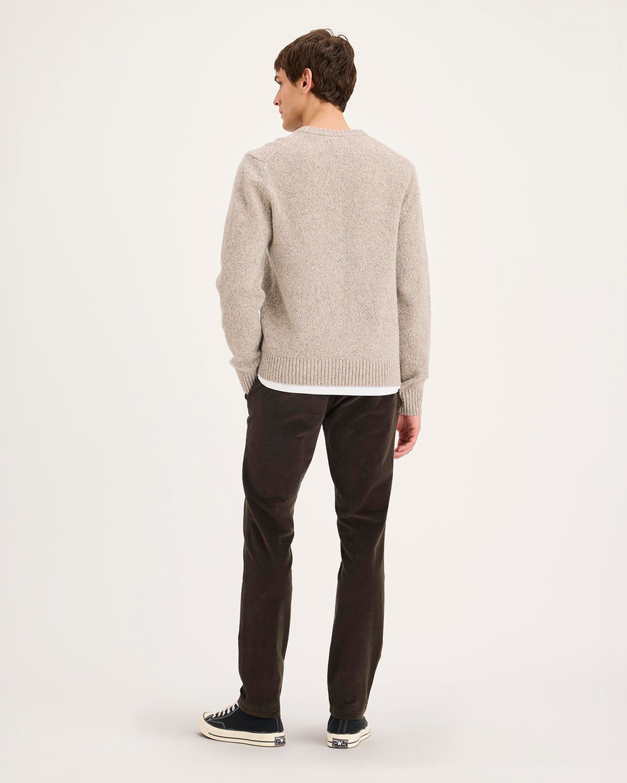 Back view of model wearing Mole Ultimate Chino Pants with Smart 360 Flex™, Skinny Fit.