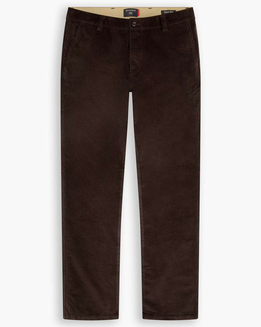 View of model wearing Mole Ultimate Chinos, Slim Fit.