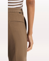 View of model wearing Morel Mid-Rise Collins Trouser with Sculpt, Slim Fit.