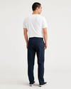 Back view of model wearing Navy Blazer Original Chino, Slim Fit.