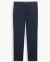 View of model wearing Navy Go Airweave Chino, Straight Fit.