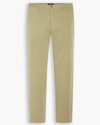 View of model wearing New British Khaki Essential Chino Pants, Slim Fit.