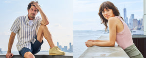 Latest Dockers® arrivals for men and women, featuring updated styles in shorts, chinos, shirts, and jackets.