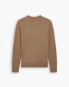 View of model wearing Otter Crewneck Sweater,  Regular Fit.