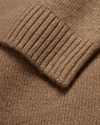 View of model wearing Otter Crewneck Sweater,  Regular Fit.