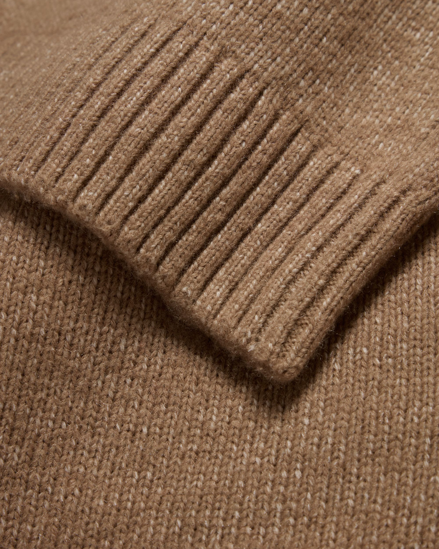View of model wearing Otter Crewneck Sweater,  Regular Fit.