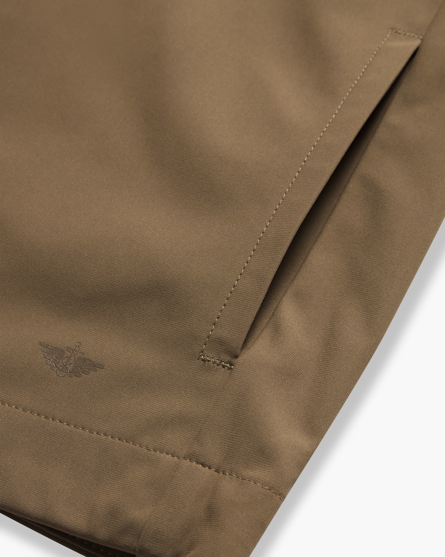 View of model wearing Otter Go Overshirt, Regular Fit with Airweave.