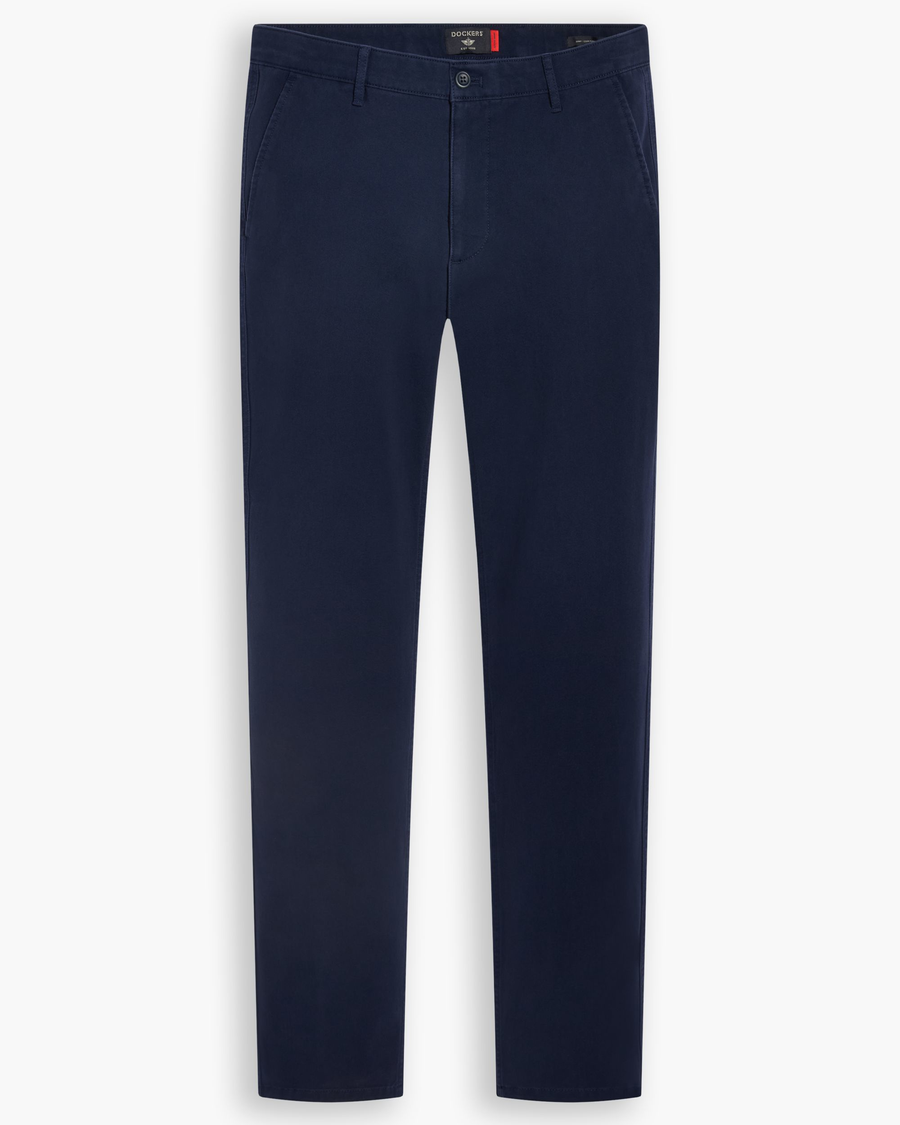 View of model wearing Pembroke Essential Chino Pants, Skinny Fit.