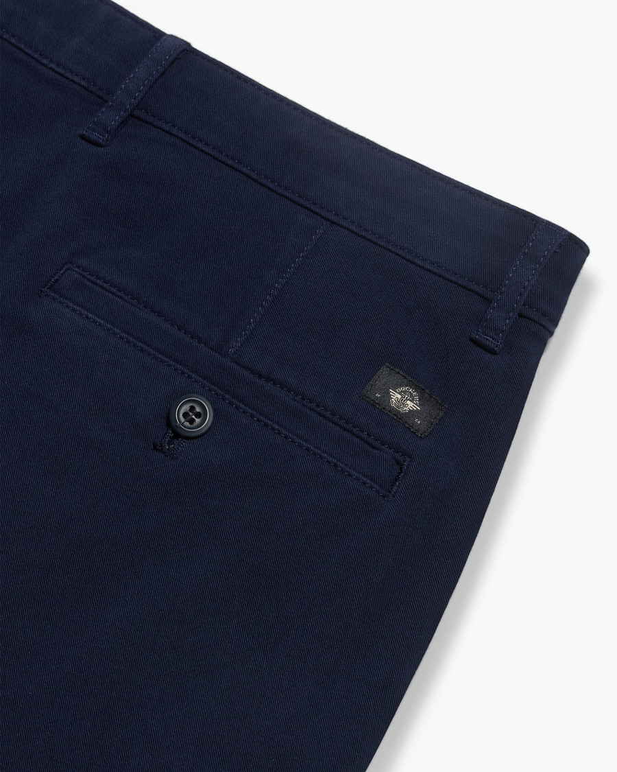 View of model wearing Pembroke Essential Chino Pants, Skinny Fit.