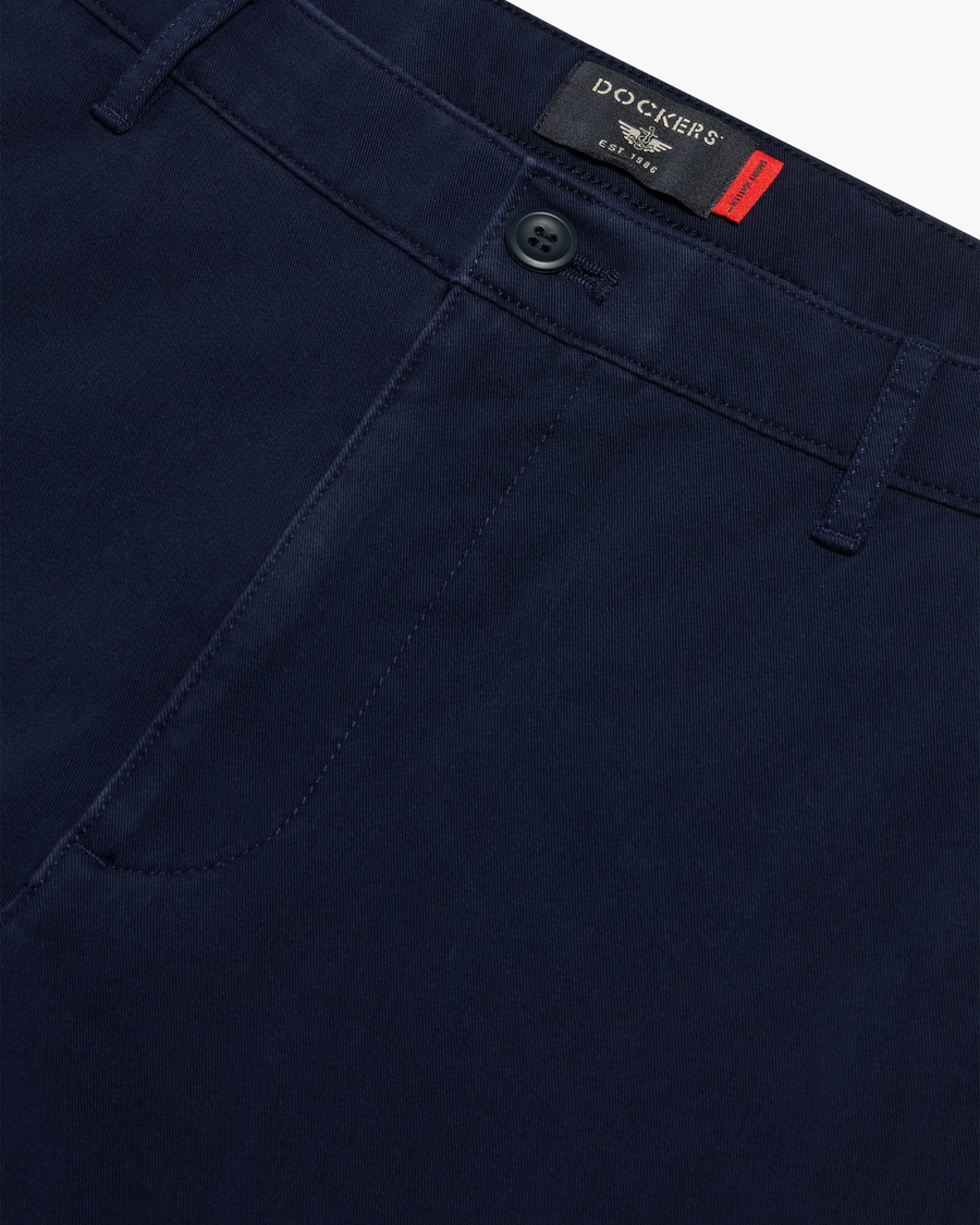 View of model wearing Pembroke Essential Chino Pants, Skinny Fit.